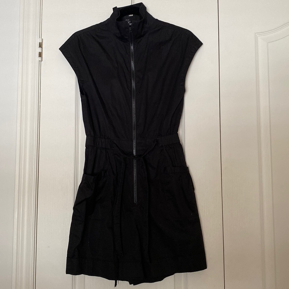 H&M Black sleeveless Romper